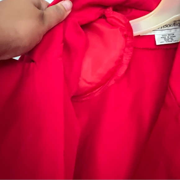 Vintage Maggie boutique red and black dress - Picture 5 of 8